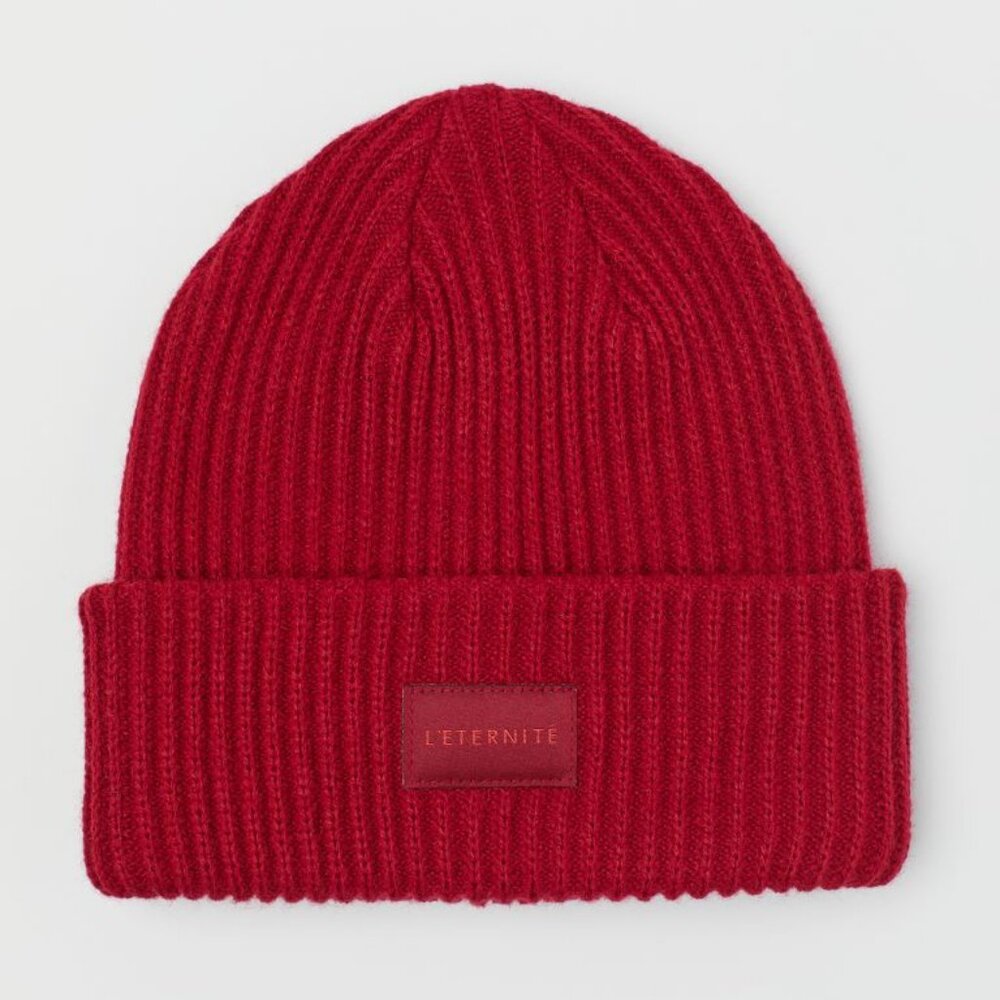 H&M L'Eternite Ribbed Beanie - Picture 2 of 3
